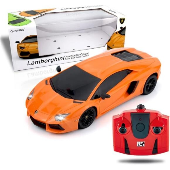 RC Car 1:18 Compatible with Lamborghini Aventador 2.4G Radio Remote Control Cars - Picture 5 of 7